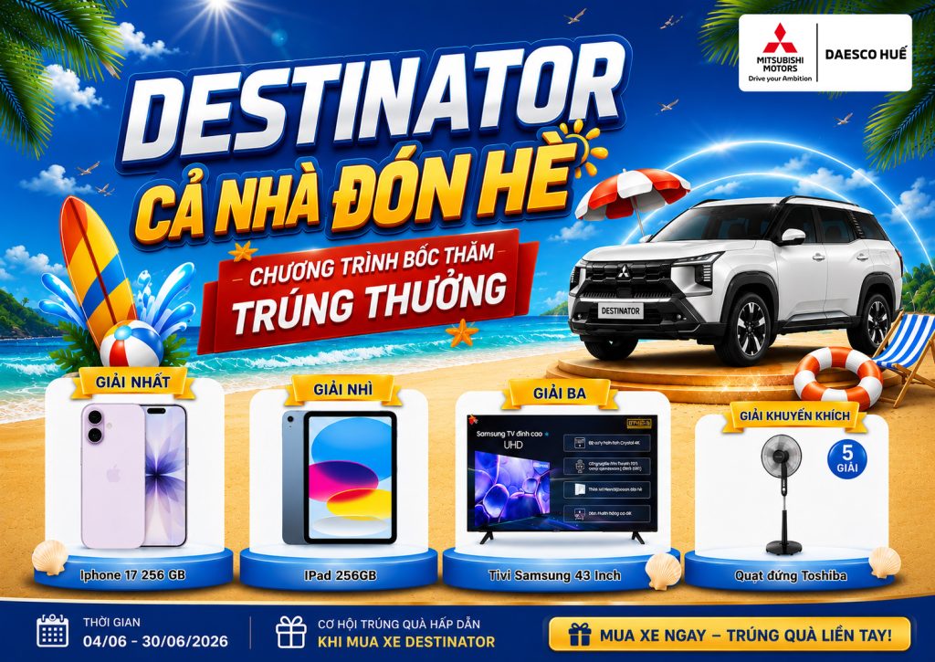 DESTINATOR – CẢ NHÀ ĐÓN HÈ