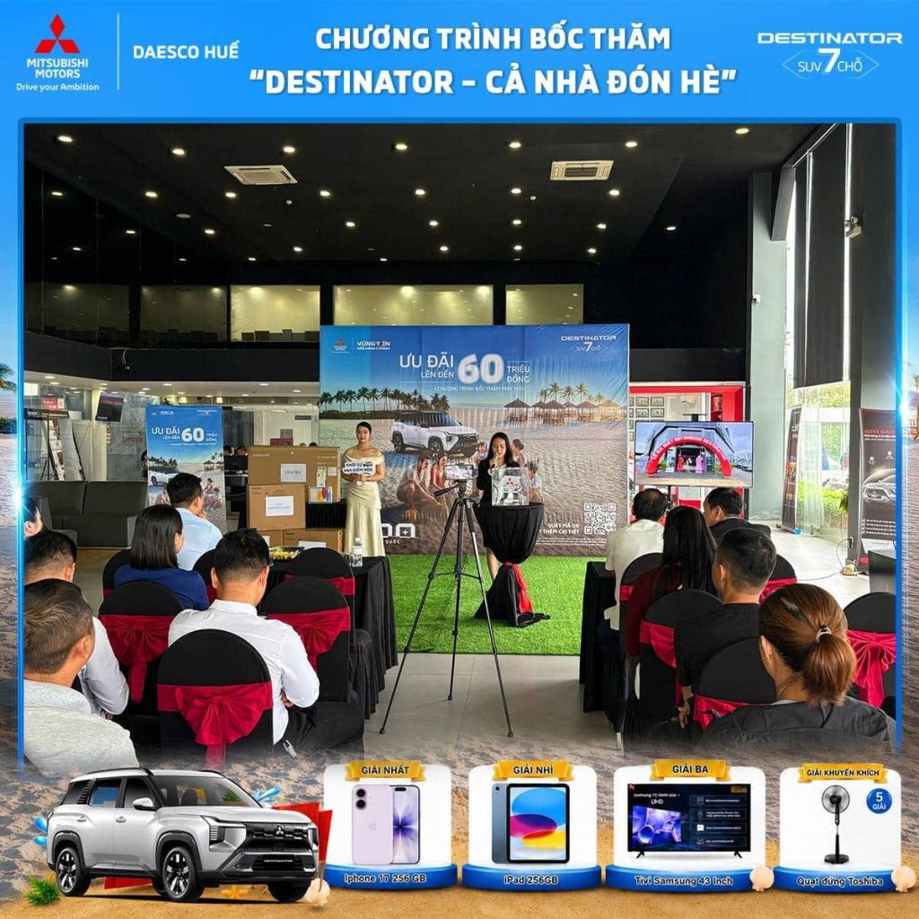📸RECAP CHƯƠNG TRÌNH BỐC THĂM MAY MẮN “DESTINATOR – CẢ NHÀ ĐÓN HÈ”📸